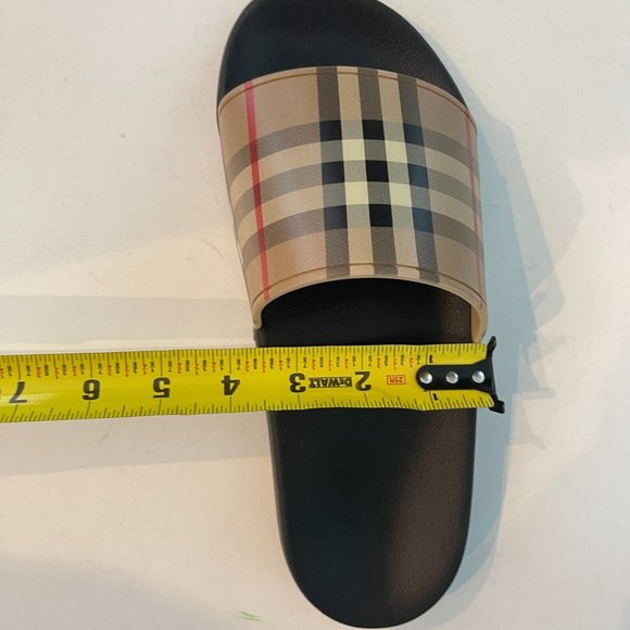 Burberry Woman\'s Furley Rubber Slide Sandal Shoes, Multiple Size eu 40 main image 9
